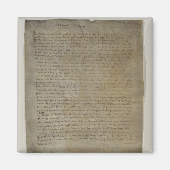 Íman Última vontade e testamento do artista (Frente)