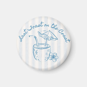 Íman Último brinde na costa Projeto de despedida de sol