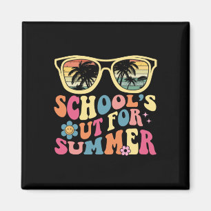 Íman Último Dia da Escola Escola Retro Professora nº 39