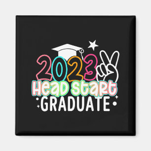 Íman Último Dia De Aula Crianças Graduadas Headstart 20