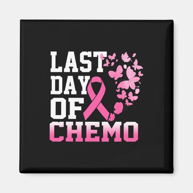 Íman Último Dia De Conhecimento Do Cancer De Quimio Ros (Frente)
