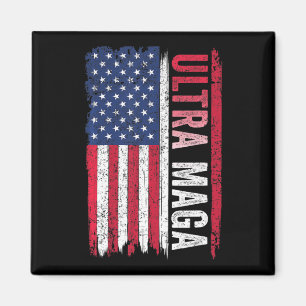 Íman ULTRA MAGA - Agenda Patriótica da Bandeira America