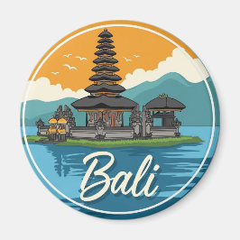 Íman Ulun Danu Bali Indonésia Viagem Abstrata