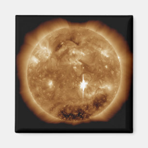 Íman Um alargamento solar do X-class maciço entra em