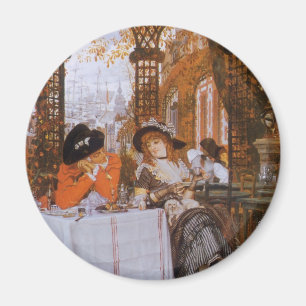 Íman Um almoço (Le Dejeuner) por James Tissot
