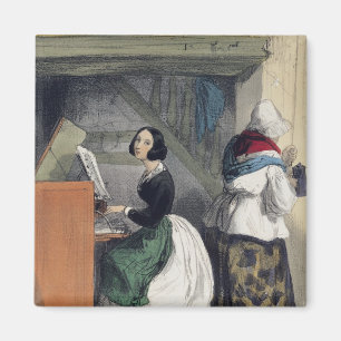 Íman Um aluno da escola de música, 'de Les Femmes de