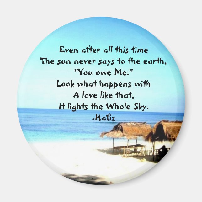 Íman Um Amor Como Esse Magneta (Frente)