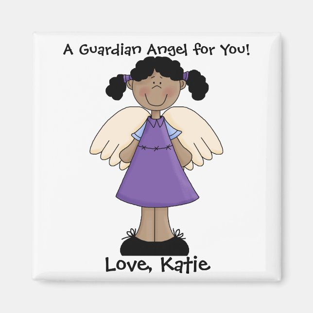 Íman Um Anjo Guardião para ti! (Frente)