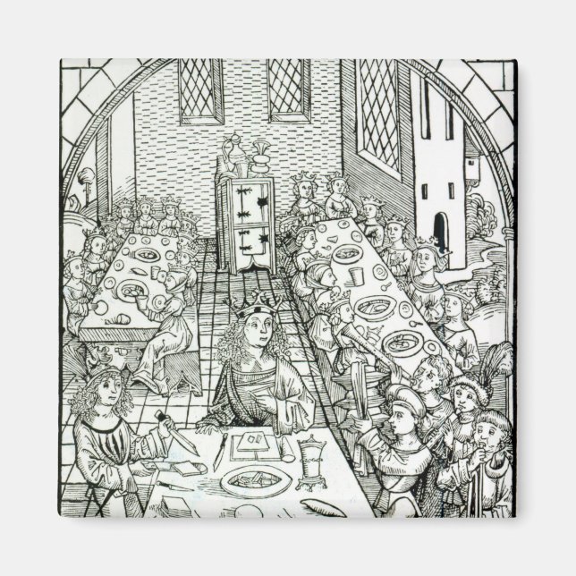 Íman Um Banquete Principal, 1491 (Frente)