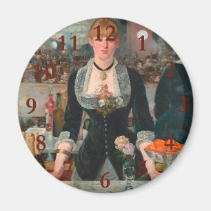 Íman Um Bar no Folies-Bergère Edouard Manet