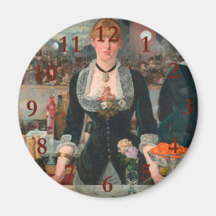 Íman Um Bar no Manet Folies-Bergère Edouard