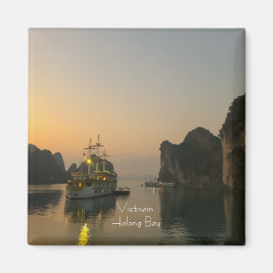 Íman Um belo pôr do sol em Hao Bay Vietnam Case-Mate