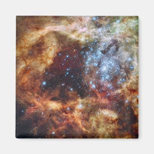 Íman Um berçário estelar conhecido como R136