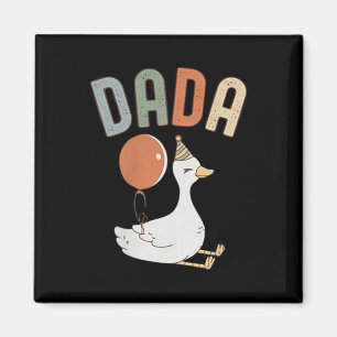 Íman Um Bobo Goose Dada Funny 1rua Primeira Família de