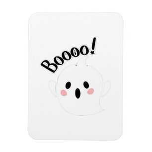 Íman Um Boo Branco Fofo Criativo Casual