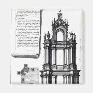 Íman Um campanile projetado para St Peter, Roma