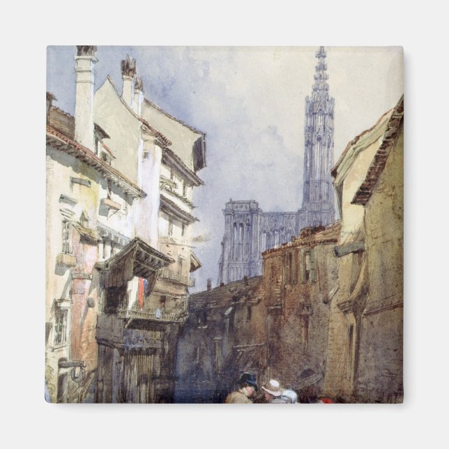 Íman Um canal em Estrasburgo (Frente)