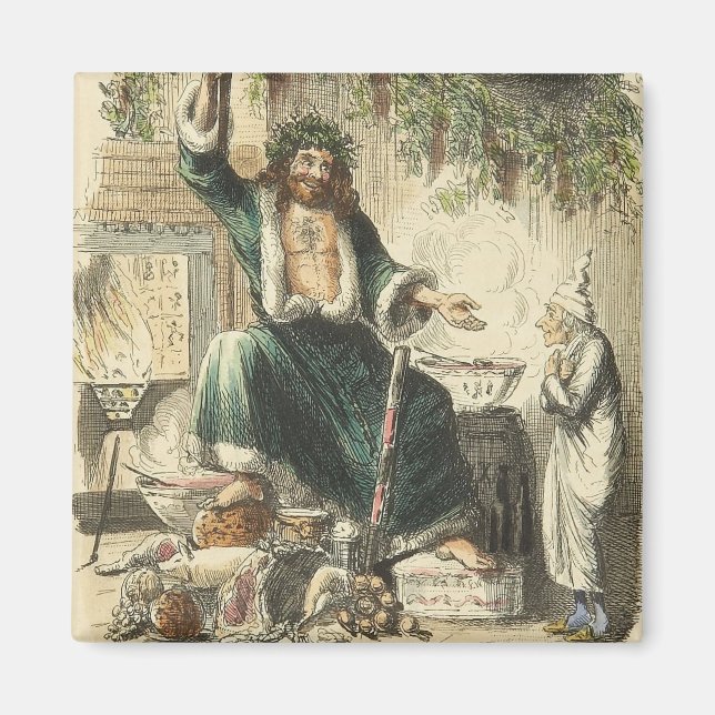 Íman Um Carol de Natal: Terceiro Visitante de Scrooge (Frente)