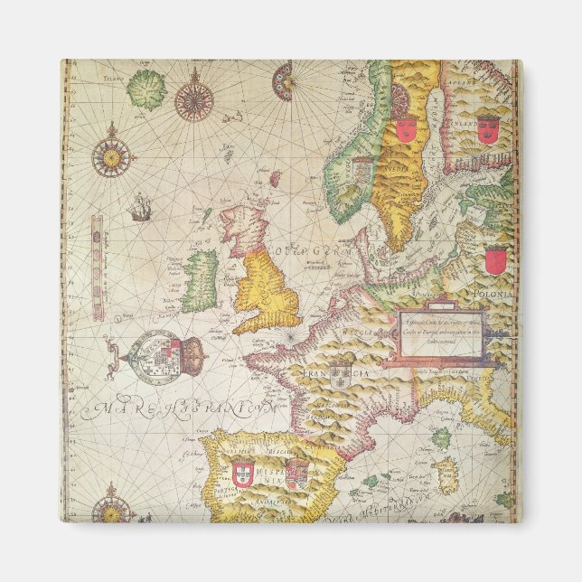 Íman Um cartão geral (Frente)