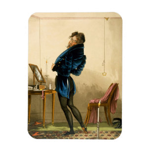 Íman Um casaco novo (litho da cor)