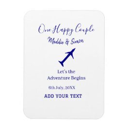 Íman Um casal feliz, vamos começar a aventura do casame