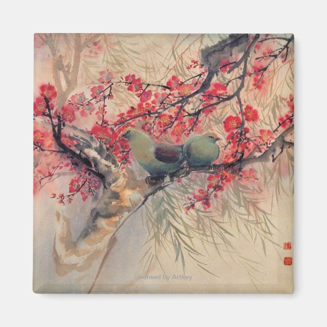 Íman Um Casal no Primavera (Frente)