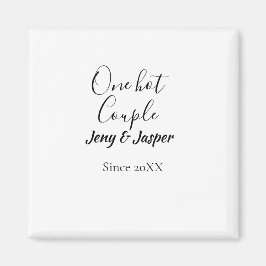 Íman Um casal quente adiciona nome desde data de ano 20