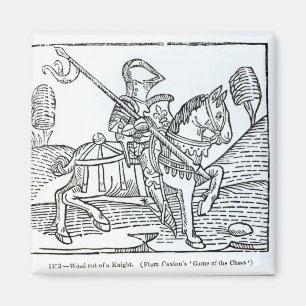 Íman Um cavaleiro, do jogo de Caxton 'das xadrezes