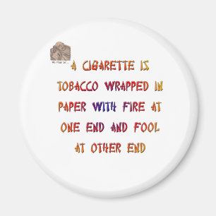 Íman Um cigarro é…