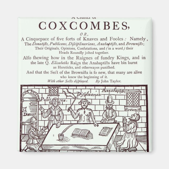 Íman Um Cluster de Coxcombes' de John Taylor (Frente)