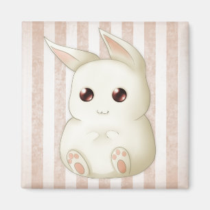 Íman Um coelho de coelho inchado bonito de Kawai