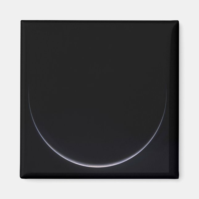 Íman Um crescente iluminado pelo sol da Terra (Frente)