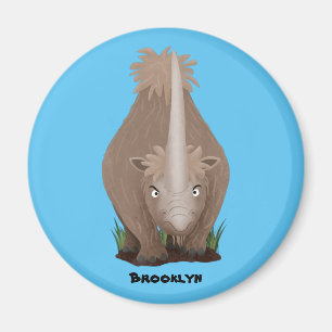 Íman Um desenho animado de Rinoceronte elasmotherium
