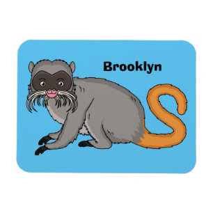 Íman Um desenho animado do Imperador Bonito Tamarin