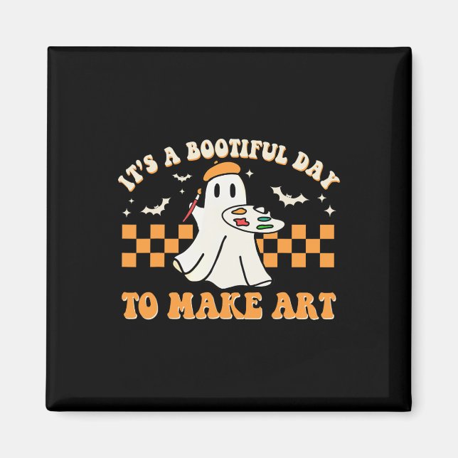 Íman Um Dia Bootimismo Para Fazer Arte De Halloween Pro (Frente)