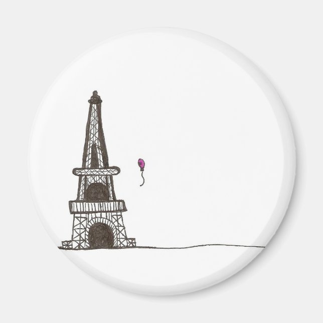 Íman Um dia em Paris, França (Frente)