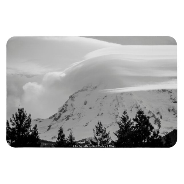 Íman Um dia frio em março (Horizontal)