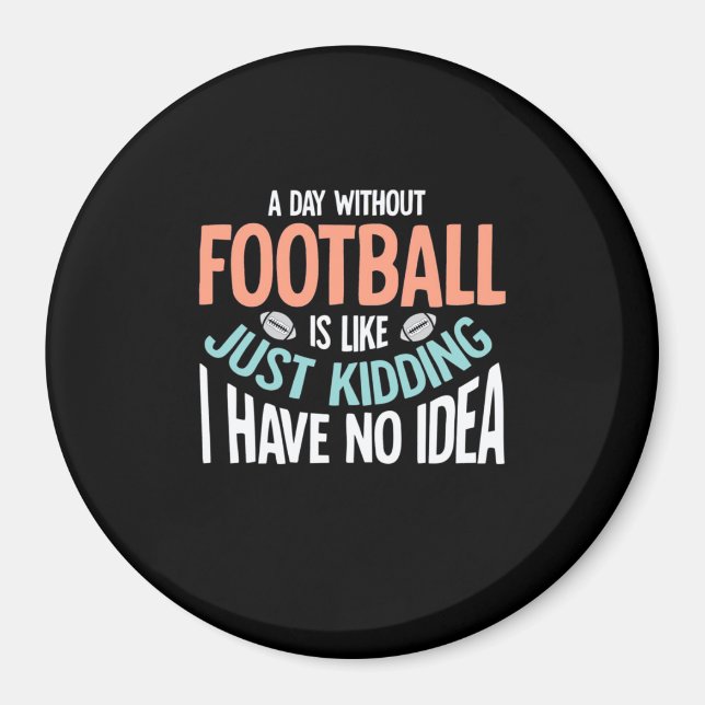 Íman Um Dia Sem Futebol Sem Ideia (Frente)
