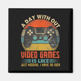 Íman Um Dia Sem Videos games Jogadores Engraçados