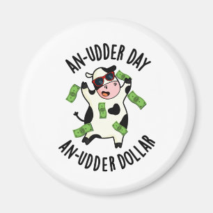 Íman Um Dia Utilmente Uma Vaca De Dólar