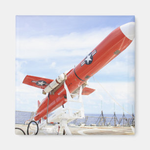 Íman Um drone Chukar BQM-74E pronto para lançamento