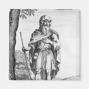 Íman Um Druid britânico, gravado por camionete der
