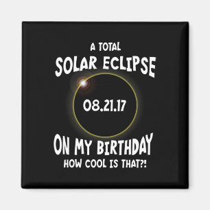 Íman Um Eclipse Solar Total No Meu Aniversário Como É L