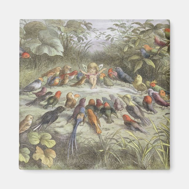 Íman Um ensaio em terra de fadas, ilustração de "Em F (Frente)