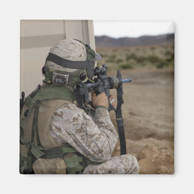 Íman Um escoteiro de infantaria (Frente)