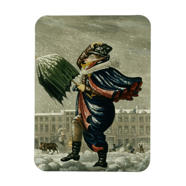 Íman Um Feliz Natal e um Feliz ano novo em Londres, (Vertical)