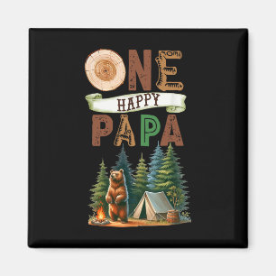 Íman Um Feliz Papai Campista Primeiro Aniversário Urso