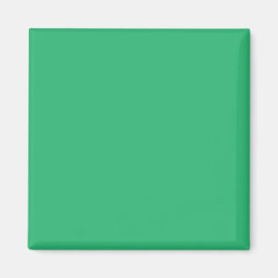 Íman um fundo verde com borda branca