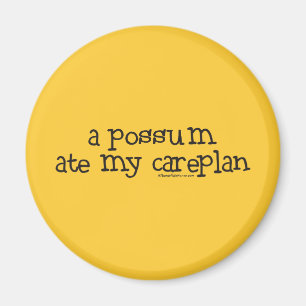 Íman Um gambá comeu meu Careplan