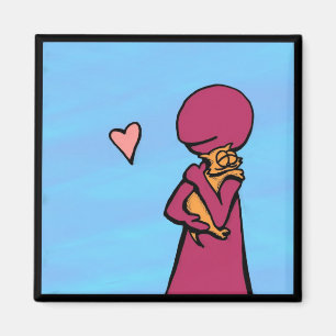 Íman Um gato ama abraços